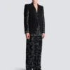 1-button jacket with Constellation embroidery 1-button jacket with Constellation embroidery