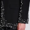 1-button jacket with Constellation embroidery 1-button jacket with Constellation embroidery