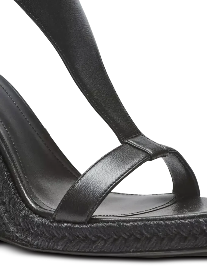 Anthem wedge lambskin espadrilles