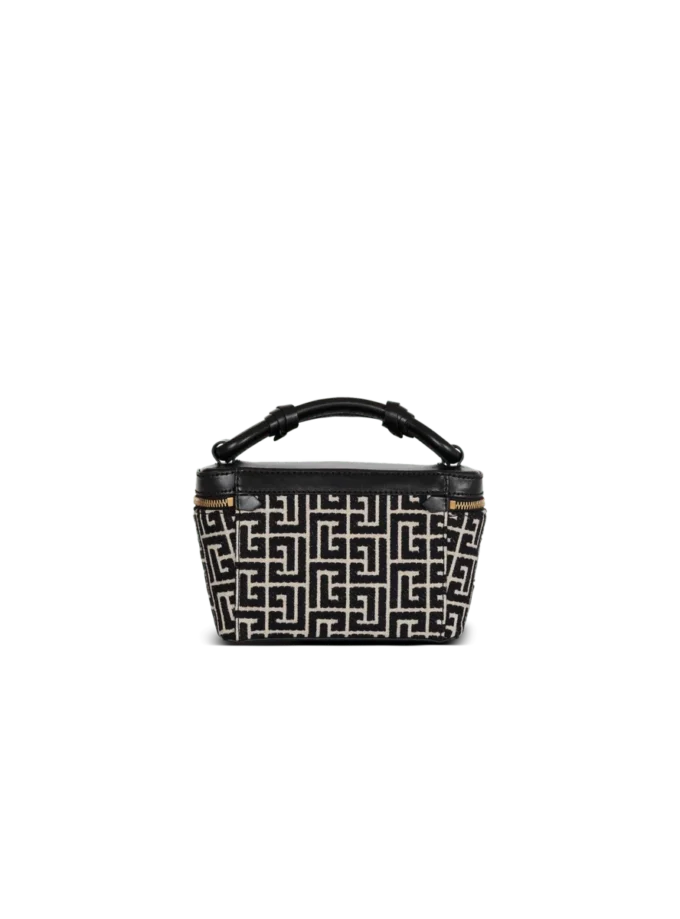 B-Army Vanity Case in monogrammed canvas and leather B-Army Vanity Case in monogrammed canvas and leather
