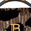 B-Buzz Dynasty bag in embroidered velvet B-Buzz Dynasty bag in embroidered velvet
