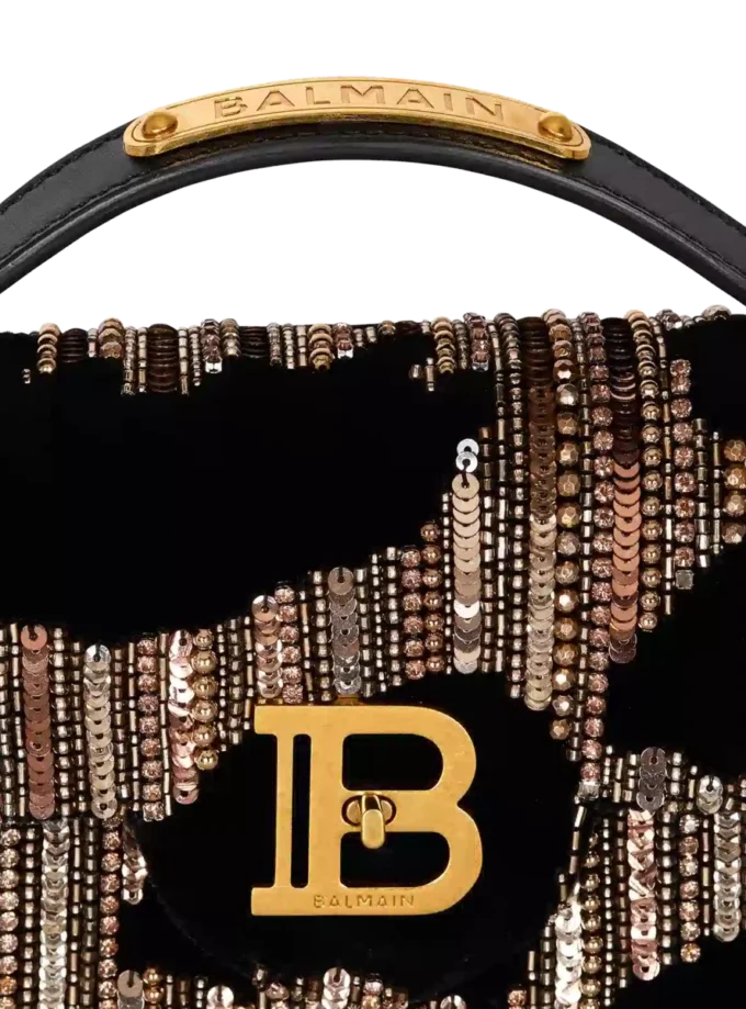B-Buzz Dynasty bag in embroidered velvet B-Buzz Dynasty bag in embroidered velvet