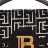 B-Buzz Shoulder 24 bag in calfskin and PB jacquard canvas B-Buzz Shoulder 24 bag in calfskin and PB jacquard canvas