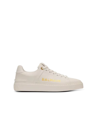 B-Court printed calfskin trainers