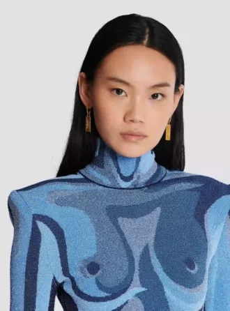 Balmain Signature Tubular earrings Balmain Signature Tubular earrings