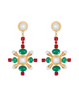 Baroque pendant earrings Baroque pendant earrings