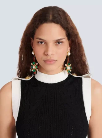 Baroque pendant earrings Baroque pendant earrings