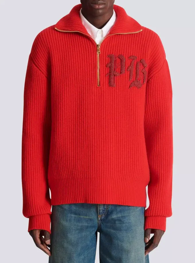 Cable knit jumper