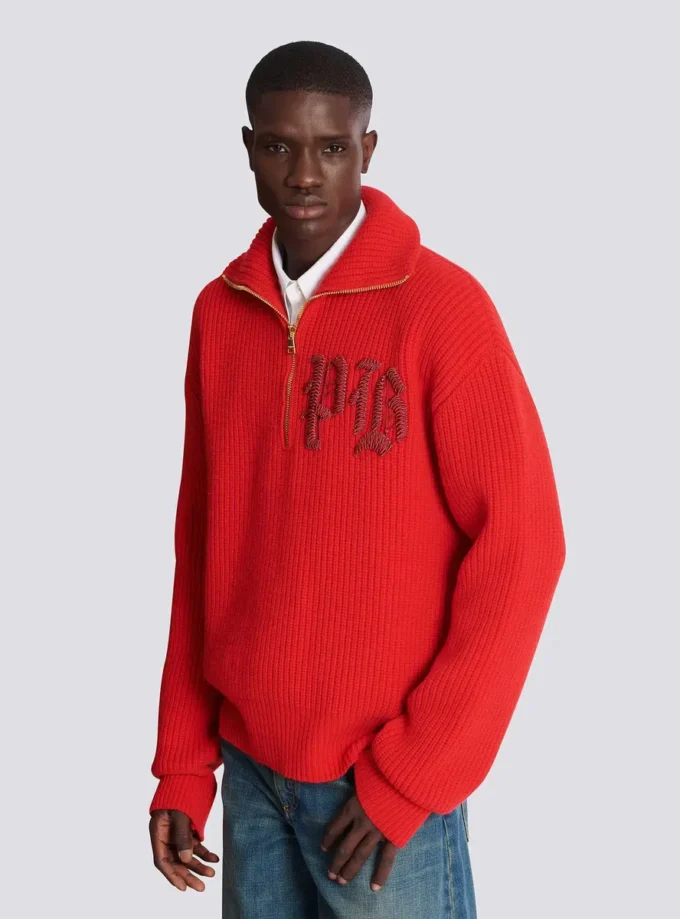Cable knit jumper