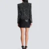 Cropped tweed jacket
