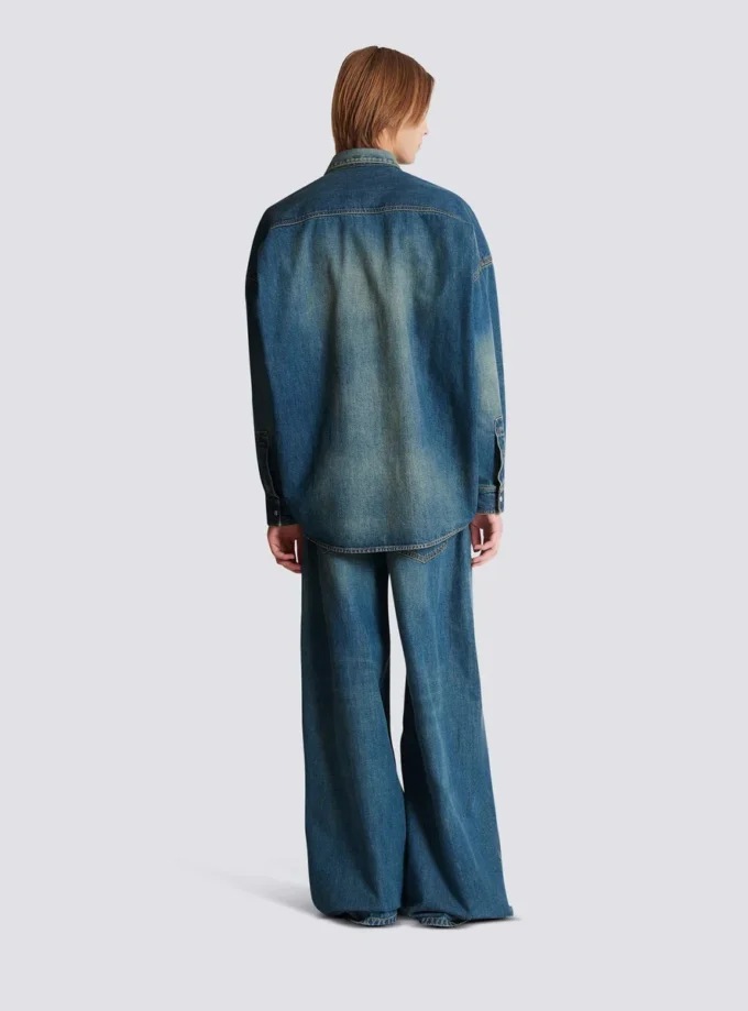 Denim shirt