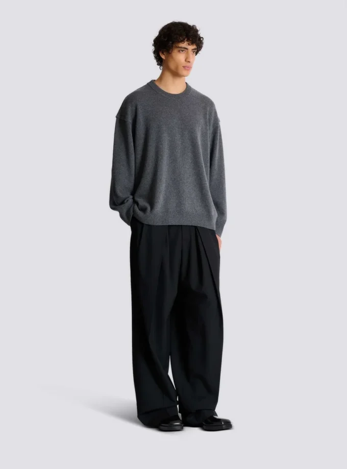 Eco-cashmere sweatshirt