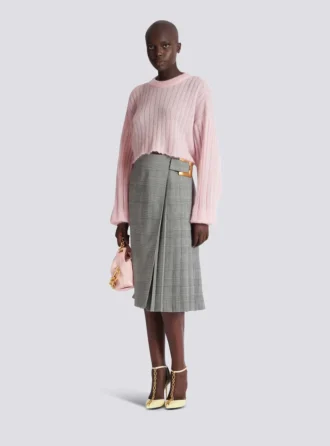 Midi skirt with Prince of Wales check Midi skirt with Prince of Wales check