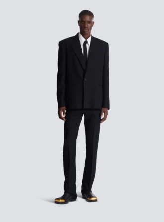 Monogram grain de poudre 1-button jacket Monogram grain de poudre 1-button jacket