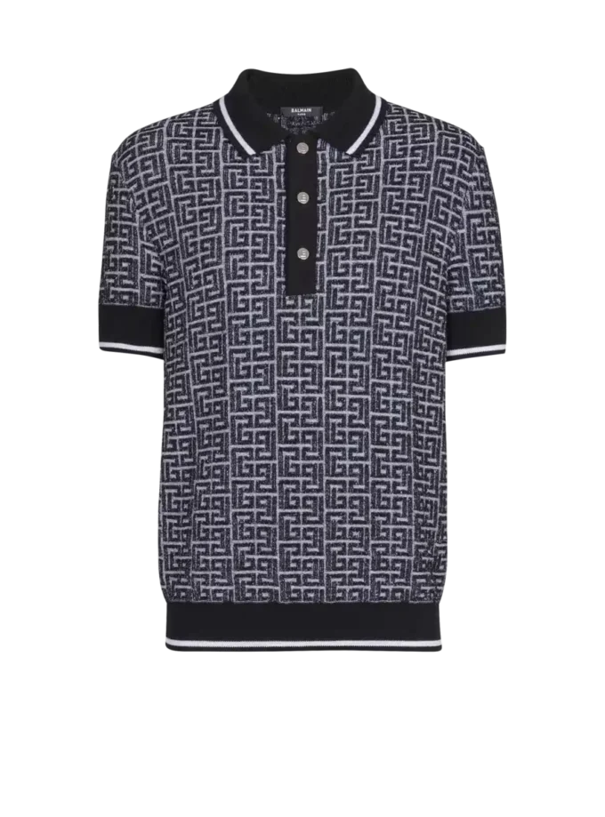 PB Labyrinth knit polo shirt PB Labyrinth knit polo shirt
