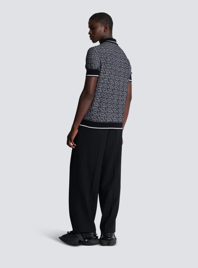 PB Labyrinth knit polo shirt PB Labyrinth knit polo shirt