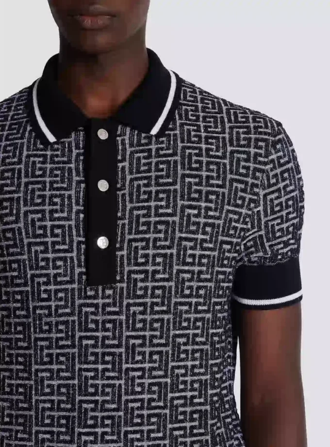 PB Labyrinth knit polo shirt PB Labyrinth knit polo shirt