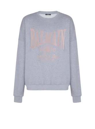 Printed cotton sweatshirt Printed cotton sweatshirt