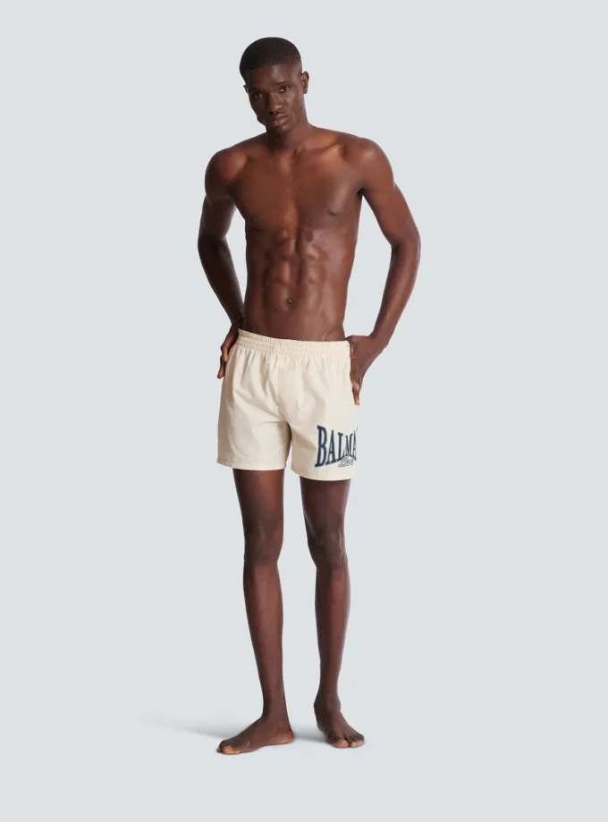 Printed swim shorts