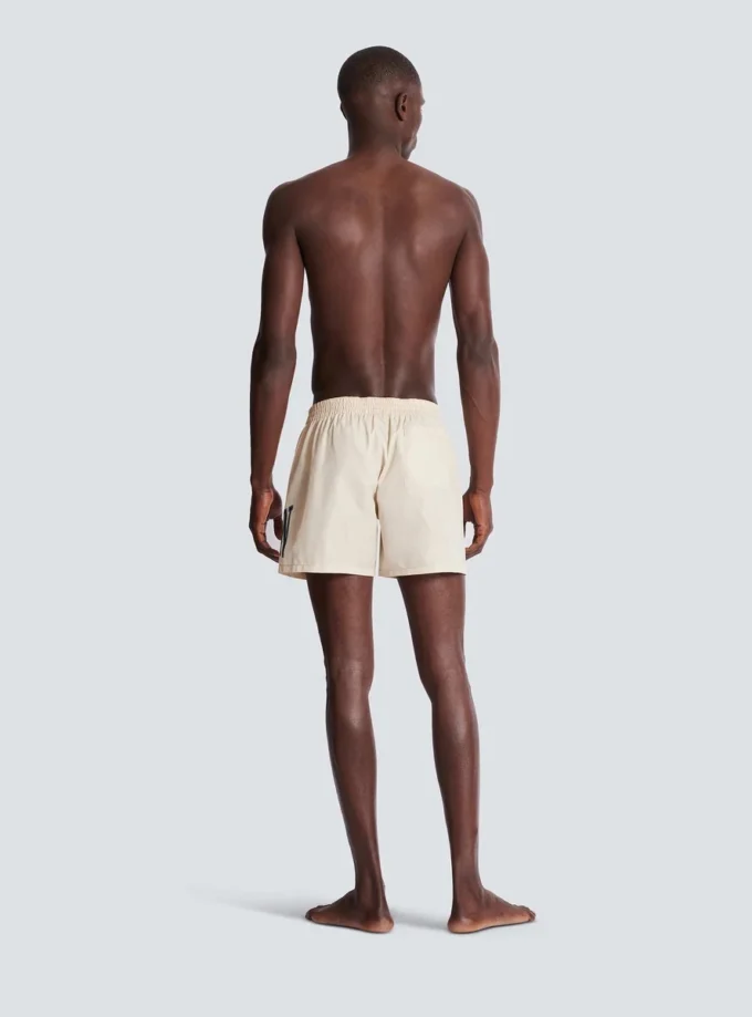 Printed swim shorts