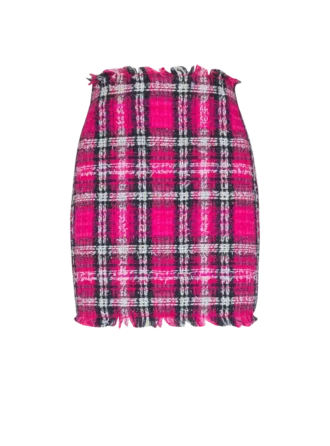 Short glitter tweed skirt Short glitter tweed skirt