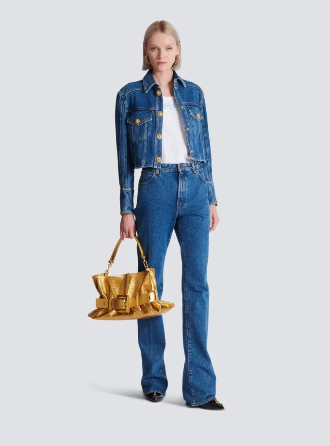 Straight-leg denim jeans Straight-leg denim jeans