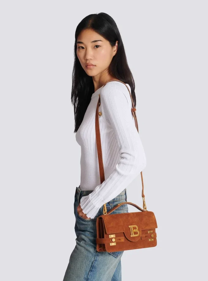 Suede B-Buzz Shoulder 24 bag Suede B-Buzz Shoulder 24 bag