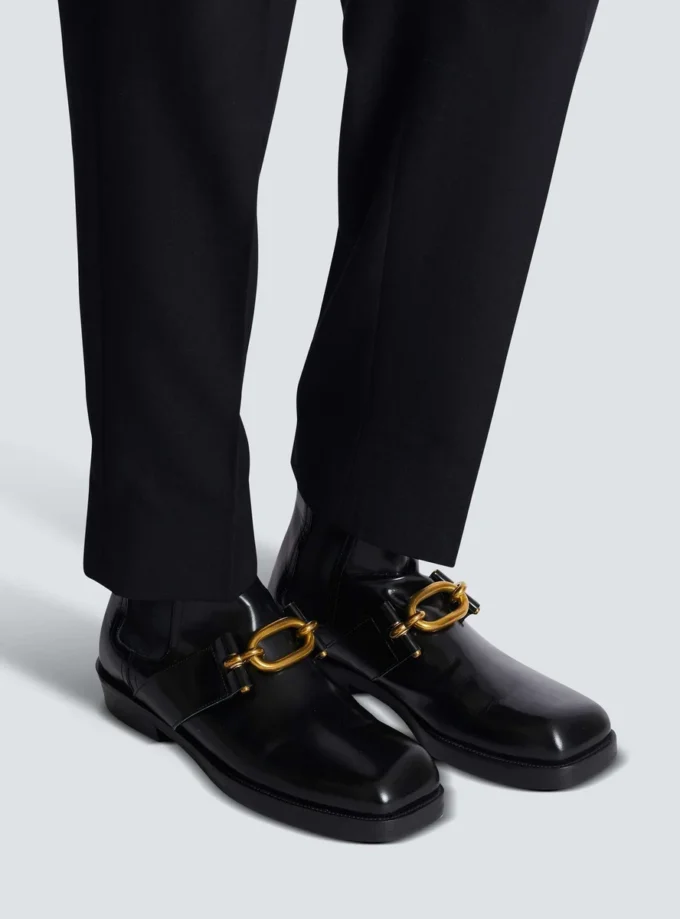 Sync Chelsea boots in glazed leather
