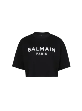 T-shirt with Balmain Paris print