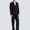 Wool 2-buttons blazer