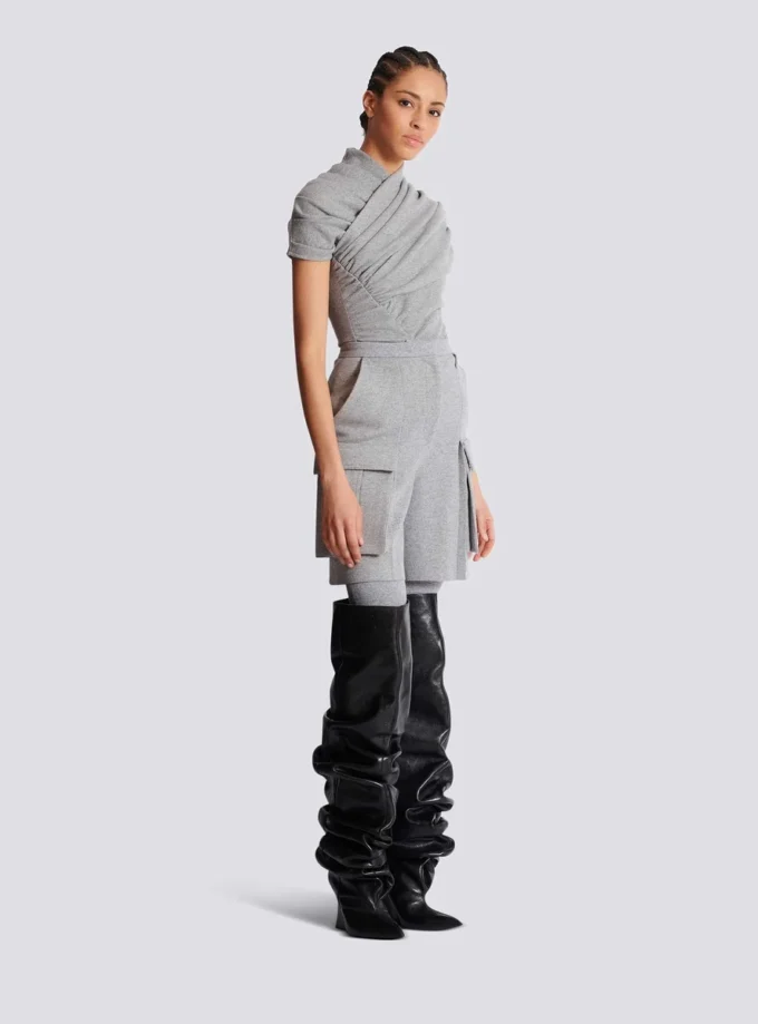 Wool Bermuda shorts