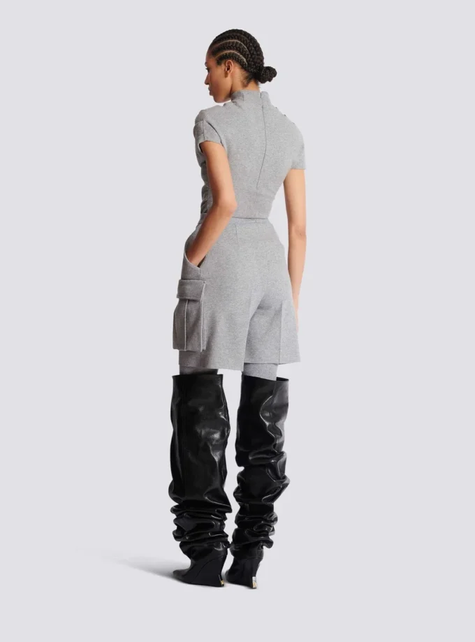 Wool Bermuda shorts