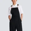 Wool dungarees