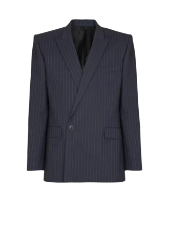 Wool pinstripe blazer Wool pinstripe blazer