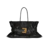 XL Anthem bag in embossed crocodile-print calfskin XL Anthem bag in embossed crocodile-print calfskin