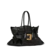 XL Anthem bag in embossed crocodile-print calfskin XL Anthem bag in embossed crocodile-print calfskin