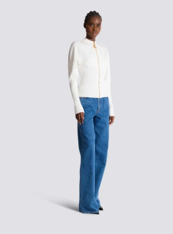 Zipped knit cardigan Zipped knit cardigan