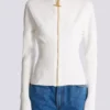 Zipped knit cardigan Zipped knit cardigan