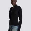 Zipped knit cardigan Zipped knit cardigan